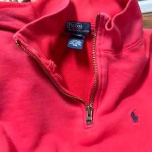 POLO sweatshirt by RL zipper front pullover